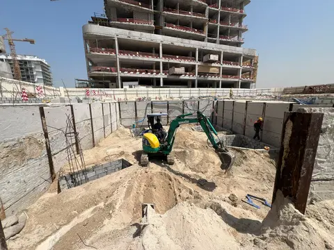 Capital Horizon Terraces, Dubai Islands construction progress — 15 September 2026, 4.41% complete, photo 4 of 6