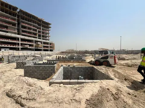 Capital Horizon Terraces, Dubai Islands construction progress — 15 September 2026, 4.41% complete, photo 3 of 6