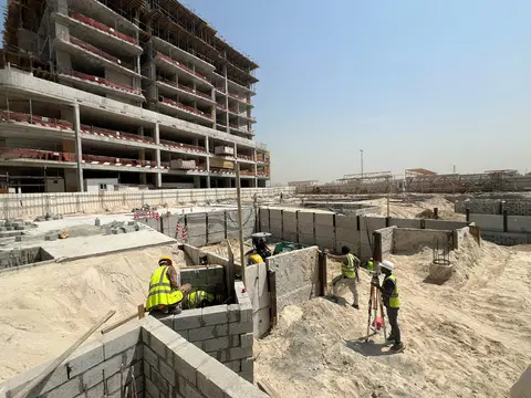 Capital Horizon Terraces, Dubai Islands construction progress — 15 September 2026, 4.41% complete, photo 2 of 6