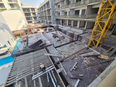 Almaan 101, Jumeirah Village Circle construction progress — 10 July 2026, 50.86% complete, photo 9 of 10