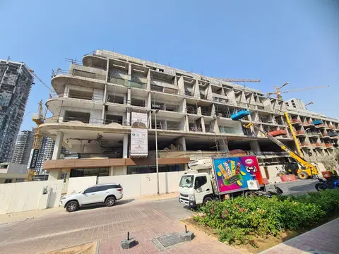 Almaan 101, Jumeirah Village Circle construction progress — 10 July 2026, 50.86% complete, photo 5 of 10