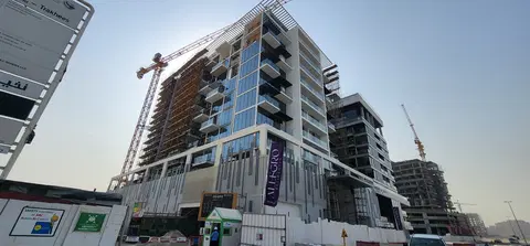 Allegro Residences, Dubai Islands construction progress — 4 August 2026, 77.49% complete, photo 7 of 10