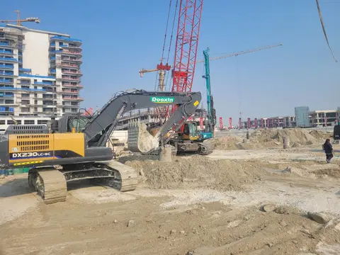 Ход строительства Esme' Beach Residences, Dubai Islands — 30 октября 2025, готовность 3.72%, снимок 3 из 10