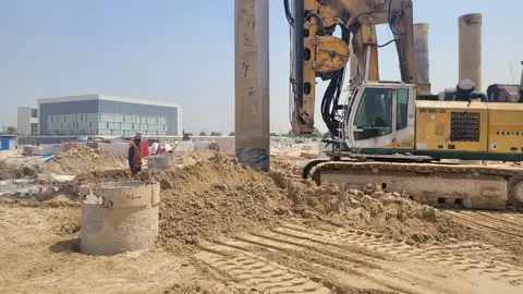 Ход строительства Hillsedge, Dubai Hills Estate — 1 июля 2025, готовность 2.48%, снимок 3 из 4