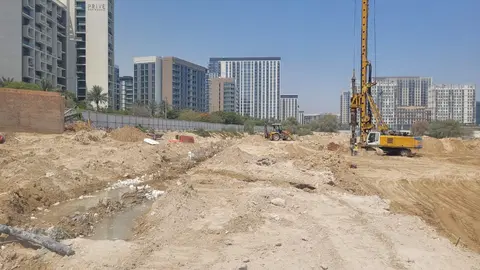 Ход строительства Hillsedge, Dubai Hills Estate — 1 июля 2025, готовность 2.48%, снимок 2 из 4