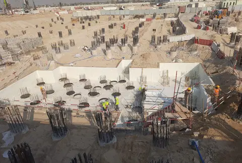 Ход строительства Hillsedge, Dubai Hills Estate — 5 ноября 2025, готовность 5.02%, снимок 1 из 3