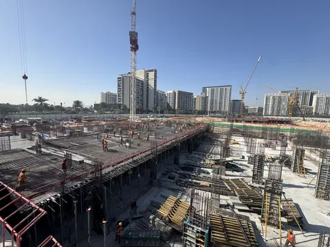 Ход строительства Hillsedge, Dubai Hills Estate — 17 марта 2026, готовность 14.84%, снимок 7 из 8
