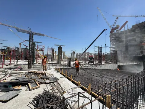 Hillsedge, Dubai Hills Estate construction progress — 6 June 2026, 25.55% complete, photo 8 of 9