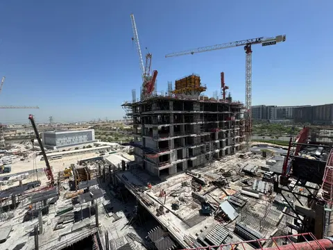 Hillsedge, Dubai Hills Estate construction progress — 6 June 2026, 25.55% complete, photo 7 of 9