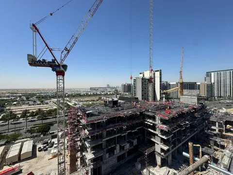 Hillsedge, Dubai Hills Estate construction progress — 6 June 2026, 25.55% complete, photo 6 of 9