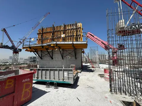 Hillsedge, Dubai Hills Estate construction progress — 6 June 2026, 25.55% complete, photo 2 of 9