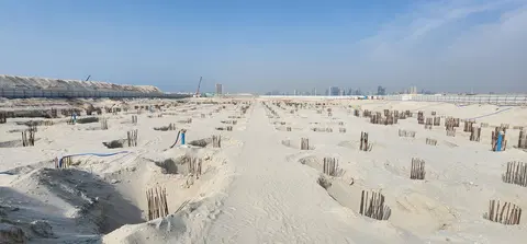 Ход строительства Bay Grove Residences C - Dubai Islands, Dubai Islands — 22 июля 2026, готовность 5,70%, снимок 4 из 5