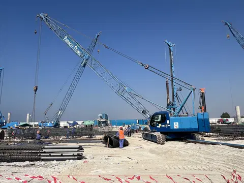 Orise by Beyond, Jumeirah Peninsula Bay construction progress — 24 October 2025, 4.22% complete, photo 3 of 6