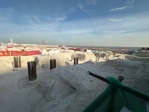 Orise by Beyond, Jumeirah Peninsula Bay construction progress — 28 January 2026, 5.99% complete, photo 3 of 10