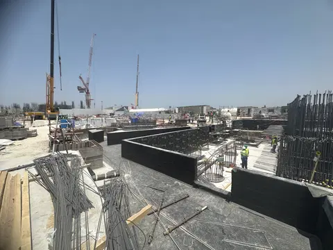 Orise by Beyond, Jumeirah Peninsula Bay construction progress — 7 May 2026, 8.61% complete, photo 1 of 5