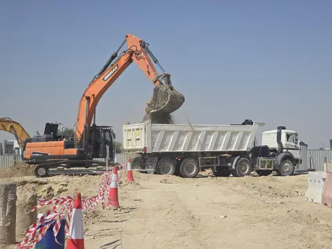 Ход строительства Golf Acres, Emaar South — 23 июня 2026, готовность 3,47%, снимок 1 из 4