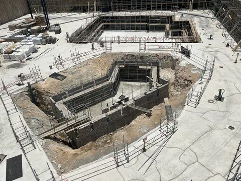 The Boulevard by Prestige One, DubaiLand Residence Complex construction progress — 23 June 2026, 4.82% complete, photo 3 of 4