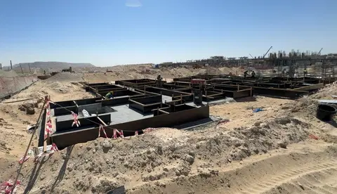 The Valley - Farm Grove 2, The Valley construction progress — 6 July 2026, 9.77% complete, photo 2 of 7