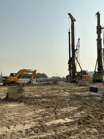 Ход строительства Skyvue Stellar, Sobha Hartland 2 — 30 июля 2026, готовность 10,54%, снимок 4 из 6