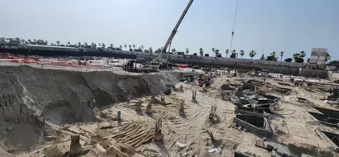 Flora Isle, Dubai Islands construction progress — 15 July 2026, 7.19% complete, photo 6 of 6