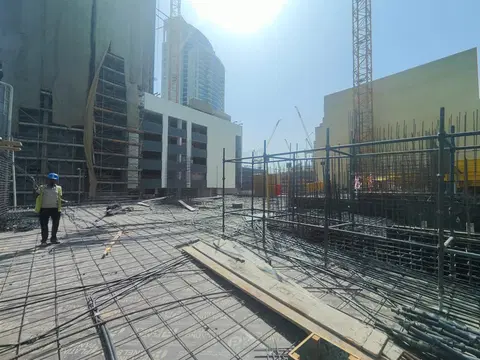 Ход строительства Luminar Tower 3, Jumeirah Village Triangle — 17 июля 2026, готовность 13,55%, снимок 2 из 4