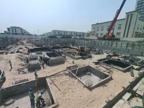 Vistara House, Al Furjan construction progress — 23 July 2026, 7.01% complete, photo 3 of 4