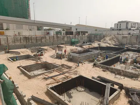 Vistara House, Al Furjan construction progress — 23 July 2026, 7.01% complete, photo 2 of 4