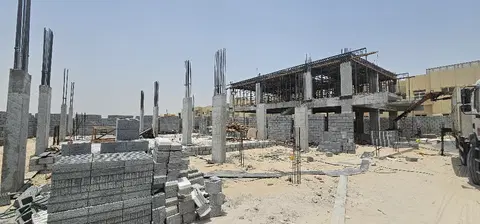 Ход строительства South Park Residences By Wellington, Saih Shuaib 2 — 22 июля 2025, готовность 25.16%, снимок 4 из 5