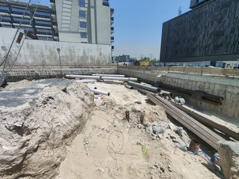 Ход строительства Guzel Towers, JVT District 1 — 24 июля 2026, готовность 6,96%, снимок 3 из 4