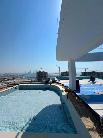 Sunset Bay, Dubai Islands construction progress — 4 August 2026, 78.04% complete, photo 12 of 13