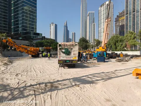 Ход строительства Elire Tower, Business Bay — 1 октября 2025, готовность 0.11%, снимок 1 из 6