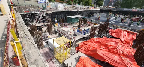 Ход строительства Elire Tower, Business Bay — 11 августа 2026, готовность 8,15%, снимок 6 из 6