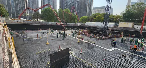 Ход строительства Elire Tower, Business Bay — 11 августа 2026, готовность 8,15%, снимок 2 из 6