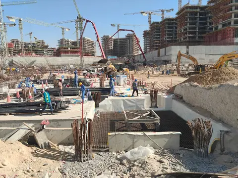 Azizi Venice 6, Azizi Venice construction progress — 9 December 2025, 8.15% complete, photo 5 of 5