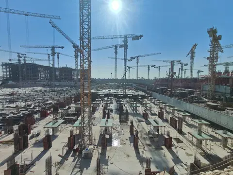 Azizi Venice 6, Azizi Venice construction progress — 9 December 2025, 8.15% complete, photo 4 of 5