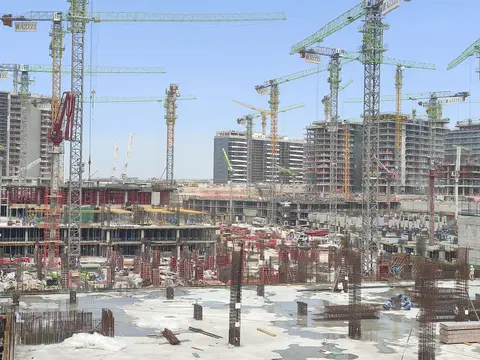 Ход строительства Azizi Venice 6, Azizi Venice — 8 мая 2026, готовность 11,58%, снимок 3 из 5