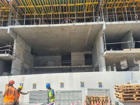 27 East End Garden Residences, International City 2 construction progress — 30 April 2026, 20.06% complete, photo 6 of 6