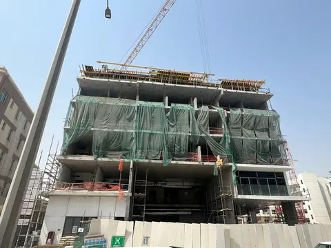 Ход строительства 27 East End Garden Residences, International City 2 — 10 августа 2026, готовность 40,26%, снимок 4 из 7