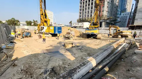 Ход строительства Address Grand Downtown, Downtown Dubai — 9 января 2026, готовность 0.37%, снимок 3 из 5