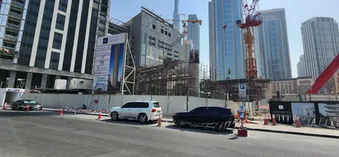 Ход строительства Address Grand Downtown, Downtown Dubai — 7 октября 2026, готовность 10.76%, снимок 4 из 9