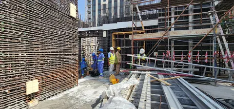 Ход строительства Address Grand Downtown, Downtown Dubai — 7 октября 2026, готовность 10.76%, снимок 3 из 9