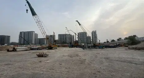 Ход строительства Parkwood, Dubai Hills Estate — 1 сентября 2025, готовность 1.54%, снимок 4 из 5