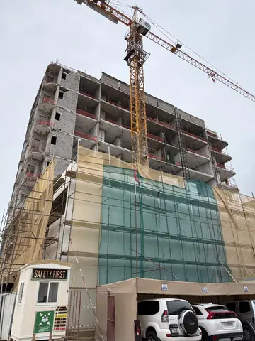 Ход строительства Ethan Residences, Nad Al Sheba Gardens 1 — 26 марта 2026, готовность 53,92%, снимок 4 из 11