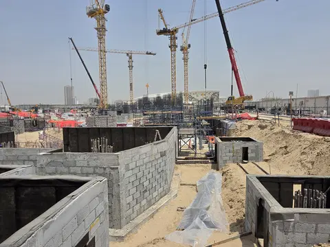 Ход строительства Distrikt, Ghaf Woods — 17 августа 2026, готовность 8,39%, снимок 2 из 4