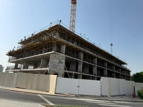 Almaara Residences, Al Furjan construction progress — 10 October 2025, 22.09% complete, photo 4 of 5
