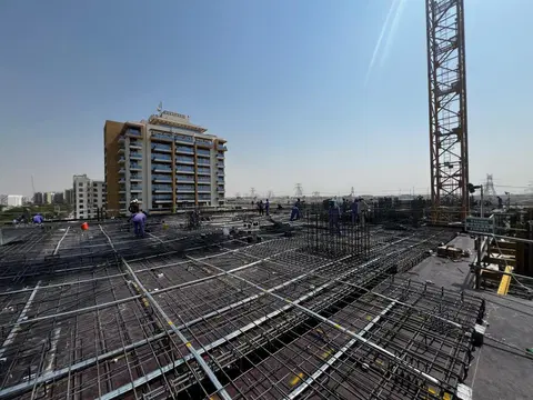Almaara Residences, Al Furjan construction progress — 10 October 2025, 22.09% complete, photo 1 of 5