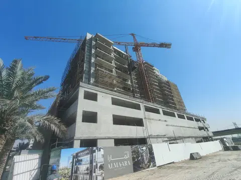 Almaara Residences, Al Furjan construction progress — 25 February 2026, 44.70% complete, photo 10 of 10