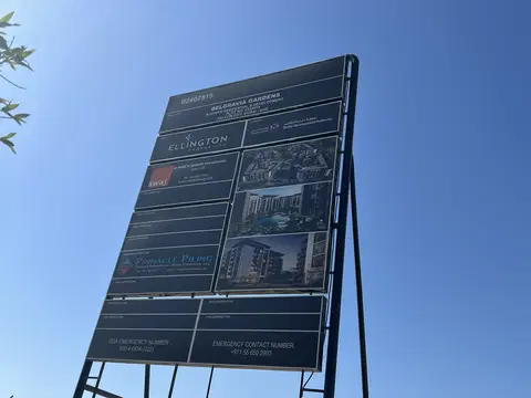Belgravia Gardens, Liwan construction progress — 4 June 2026, 3.08% complete, photo 1 of 4