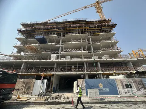 Ход строительства Sola Residences, Al Furjan — 28 июля 2026, готовность 23,58%, снимок 4 из 5