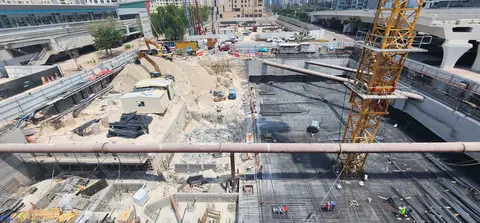 Olaia Residences, Palm Jumeirah construction progress — 21 July 2026, 14.31% complete, photo 6 of 8